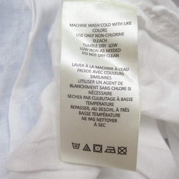 Anthropologie Maeve V-Neck Lace Twofer Mini Shirt Dress Size 14 - Picture 10 of 11